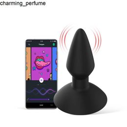 Waterproof Anal Toys for Men Women Silicone Anal Plug Vibrating Anal Prostate Massage Vibrator Butt Plug