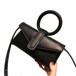 pu Leather Shoulder for Women Vintage Fi Round Handbag Women Waist Bag Casual Small Belt Bags Girl Crossbody Pack Sac X03U#