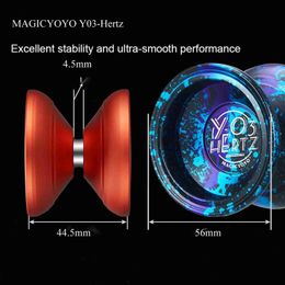 Yoyo MAGICYOYO Y03 Professional Yoyo Alloy 8 Ball U Bearing Lightweighted Yoyo for Amateur Beginner Professional Player Gift for Kids