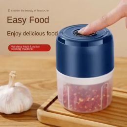 Grinders Electric Garlic Masher Portable Chopper Multi Function Meat Grinder Masher Machine Usb Charging Mini Garlic Vegetable Chopper