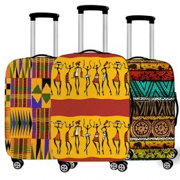 Accessories afro root / girl print luggage cover travel accessories American Africa ladies suitcase protective covers trolley case cover