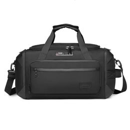 Large Capacity Travel Bag Waterproof Portable Weekender Duffel With Shoes Compartment Business Luggage for Men 240419