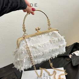 chinese Style Small Crossbody Bags for Women 2024 Luxury Designer Fi Short Handle Handbags and Purses Trend Chain Cluth r1Ts#