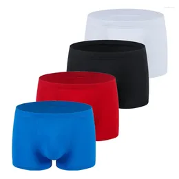 Underpants JOCKMAIL Men Boxer Ice Silk Seamless Soft Comfortable Smooth Panties Sexy Man Sports Cueca Masculina Gay Pack Calecon Clothing