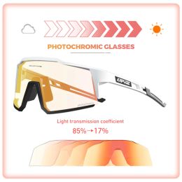 Sunglasses KAPVOE Photochromic Cycling Sunglasses For Man Woman Outdoor Sports Bike Goggles Cycling Glasses MTB Bicycle glasses Eyewear