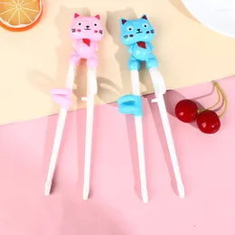 Chopsticks Cartoon Animal Head Children Eating Training Baby Learning