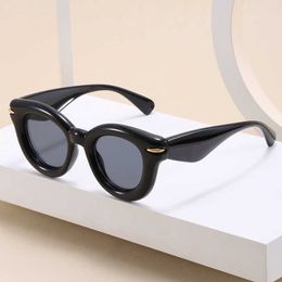 designer sunglasses New Luo Family Sunglasses Y2K Bubble Funny Mi Nail Personalised Fashion Sunscreen Sunglasses