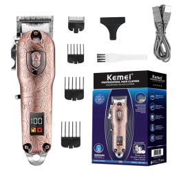 Clippers Professional adjustable cordless hair clipper barber shop rechargeable hair trimmer men electric hair cutting machine 6500RPM