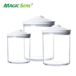 Sealers MAGIC SEAL Vacuum Food Sealer Machine Accessories Container Vacuum Packaging Tank Kitchen Food Preservation Box Storage Box