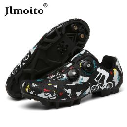 Footwear MTB Cycling Shoes Black Men Bicycle Sneakers zapatillas ciclismo Selflocking Road Bike Shoes Women Biking Shoes Racing Sneakers