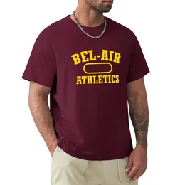 Men's Tank Tops Bel Air Athletics T-Shirt Customizeds For A Boy Sports Fans Mens T Shirt Heavyweights Funnys Quick-drying Clothes Men