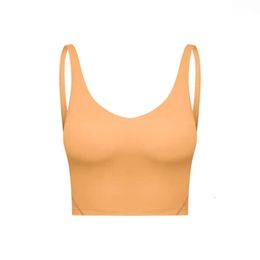 Lululemo Yoga Bra Align Tank Womens Sport Bra Classic Popular Fitness Butter Soft Lulumon Tank Gym Crop Yoga Vest Beauty Back Shockproof with Removable Chest Pad 159