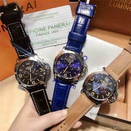 Luxury Watch Men's Automatic Mechanical Watch Sports Watch 2024 New Brand Watch Sapphire Mirror Leather Strap 40 44mm Diameter Timer Clock Watch YWRD