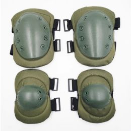 Pads Military Tactical Protective Gear Adult Elbow Pads Paintball Airsoft Hunting War Game Protector Can be as Kids Knee Pads