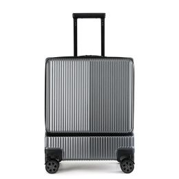 Carry-Ons TRAVEL TALE 18"20"24" Spinner Carry On Suitcase Bag Hand Luggage Handside Laptop PC Busy Trolley Case For Board