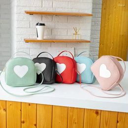 Storage Bags 2024 Women Messenger Phone Bag Contrast Stitching Laptop Change Packet Lovely Crossbody Shoulder Mini Small Lady Handbag