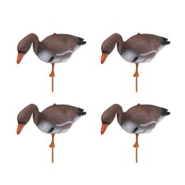 Accessories 4pcs 3D Plastic Floating Swan Decoy Goose Target Decor Simulation Ornaments for Outdoor Hunting Fishing Garden Lawn Pond