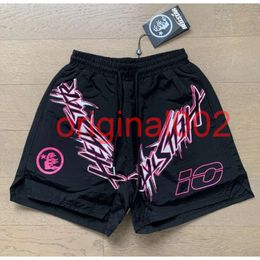 Hellstar Men Designer Short Pants Casual Shorts Beach Basketball Running Fiess Fashion Hell Star New Style Hip Hop Shorts Retro Water Washing zx