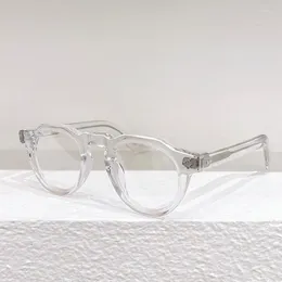 Sunglasses Frames Retro Acetate Glasses Vintage Top Quality Designer Brand Optical Eyewear Women Personalised Eyeglasses