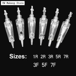 Needles Bayonet port Cartridges Needles Sterilised 1R 3R Permanent Makeup Machine Needles For PMU Tattoo Eyebrow Liner Lips Supplies