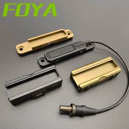 Scopes Tactical Metal Scout Light Switch Card Slot Airsoft Surefir M300 M600 Hunting Weapon Flashlight Accessory Fit MLOK 20MM Rail