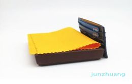 Designer Women card holder fashion style luxury designer classic men women genuine leather credit mini wallet8783277