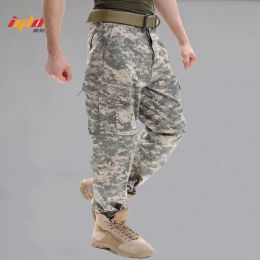 Footwear Men's Military Uniform Camouflage Tactical Multicam Cargo Pants Army Combat Long Trousers Fisthing Climbing Hunting Pants