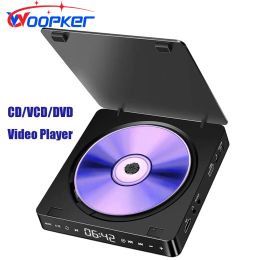 Player Woopker DVD Player KC708 HD 1080P Portable CD VCD Hifi Stereo Video Player Work for TV Projector