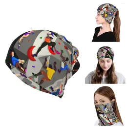 Berets Climbing Bouldering Skullies Beanies Caps Women Men Windproof Neck Gaiter Winter Climber Sport Bandana Scarf For Cycling