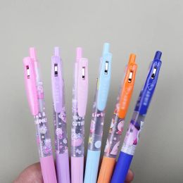 Pens 30 pcs/lot Kawaii Monster Press Gel Pen Cute 0.5mm Black Ink Signature Pens Promotional Gift Stationery School Supplies