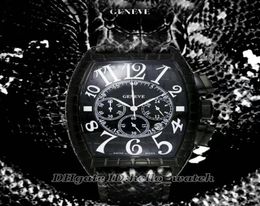 High Quality Cheap BLACK CROCO PVD Black With Dial Mens Watch Quartz Chronograph Snakeskin Pattern Lather Strap Cheap Watches32606153577