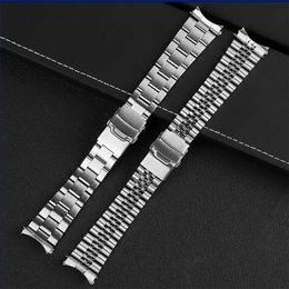 High-Quality Stainless Steel Watch Strap 20mm 22mm Watchbands Men Wristwatch Bracelet For SKX007 SKX009 SKX173 SKX175 SKXA35 240422