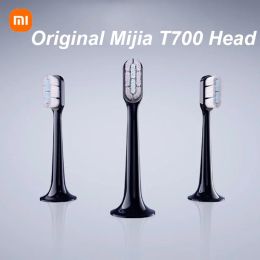 Heads Original Mijia Sonic Electric Toothbrush T700 Head Universal 2pcs Highdensity Brush Head Teethbrush Replacement Heads