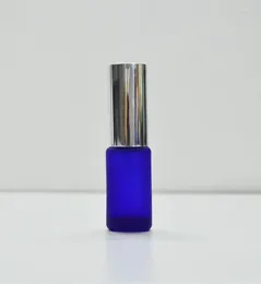 Storage Bottles Wholesale High Quality 15ml Matte Spray Fine Mist Glass 4 Colour Premium Perfume Jar