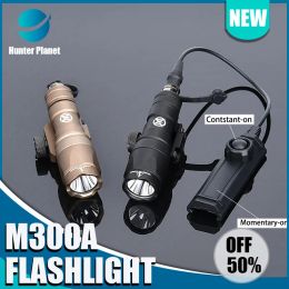 Scopes Tactical Flashlight M300 M600 M300A M600C Surefir White LED Light Fit 20mm Rail Hunting Weapon Airsoft Accessories 400lm/600lm