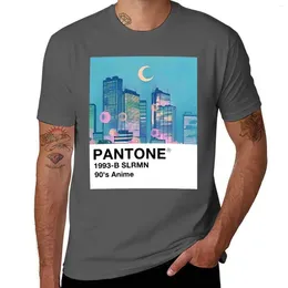 Men's Tank Tops 90's Pantone B T-Shirt Customs Aesthetic Clothing Graphics Mens Graphic T-shirts Big And Tall