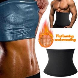 Waist Support Soft Tear-resistant Back Male Trimmer Firming Compression Belt Men Sweat Band Workout Supplies