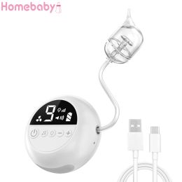 Aspirators# Home Baby Nasal Aspirator Electric Nose Cleaner with BuiltIn Music & Night Light Rechargeable Nose Booger Sucker for Infants