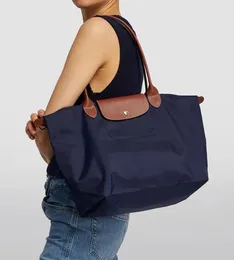 Shoulder Bags Dumplings Nylon Bag Commuter Large Capacity Totes Foldable Waterproof Oxford Storage Women Girls Light Weight Travel