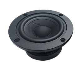 Subwoofer 4 Inch Subwoofer Speaker 15W 8Ohm Bluetooth Speaker Bass Carbon Fibre Basin Loudspeaker DIY Transparent Speaker DIY 1Pc