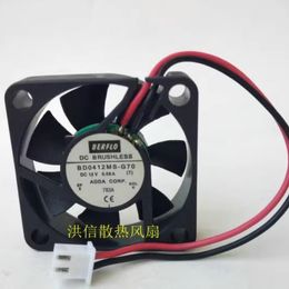 Free shipping original BERFLO BD0412MS-G70 12V 0.08A 40 * 10mm refrigerator fan