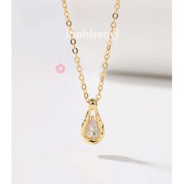 Never Fading 18K Gold Plated Luxury Brand Pendants Necklaces gemstone Choker Pendant Designer Necklace Beads Chain Jewelry Accessories NO box