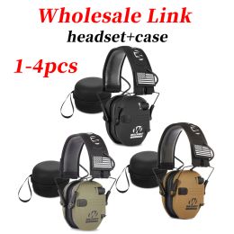 Accessories Ear Protection Shooting Electronic Earmuffs Noise Reduction Sound Amplification Hearing Protector for Shooting Range Hunting