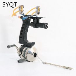 Accessories Fishing Integrated Bow Stainless Steel High Precision Quasi Outdoor Hunting And Fishing Dart Set Slingshot Catapult Slingshot