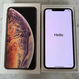 Original Refurbished Unlocked iPhone XS Cell Phones 5.8inch Face id 4GB RAM 64/256GB ROM Smartphones 12MP 4G LTE Mobile Phones With Box