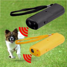 Repellents Strengthen Pet Dog Training equipment Ultrasound Repeller 3 in 1 Control Trainer Device Anti Barking Stop Bark Deterrents