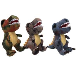 Plush Small Doll Schoolbag Pendant Key Chain Ornament Dinosaur Toy for Kids