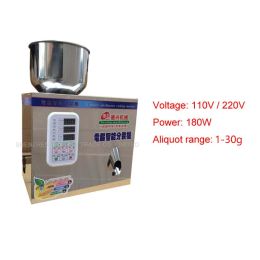 Sealers AutomaticMeasurementDistributing Packer Intelligent Split Packing Machine Particle/bag tea filling machine 130g 220V/110v