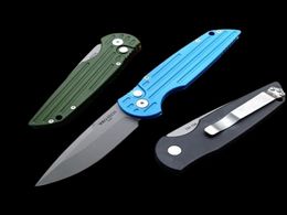 Protech TR43 Automatic knife 6061T6 Aviation Aluminium handle Tactical folding knife 154cm blade camping Survival pocket knives 5791759