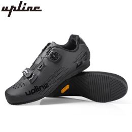 Footwear Upline MTB Shoes Mountain Bike Nonlock Leisure Road Bike Cycling Shoes Men Women Ultralight Breathable Nonslip Big Toe Space